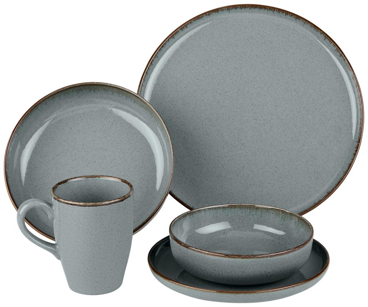 Kaffeebecher Porzellan 300 Ml Blau Sonora - Blau, MODERN, Keramik (11/8cm) - James Wood