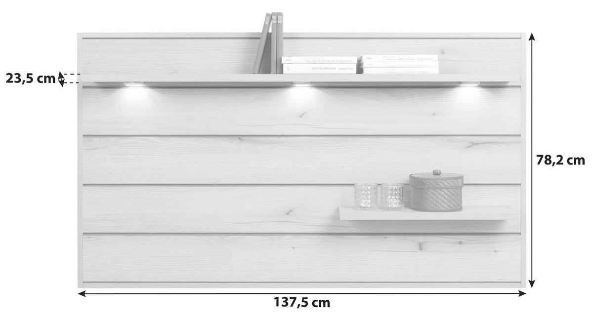 Fali Panel Limit - Modern, faalapú anyag (137,5cm)