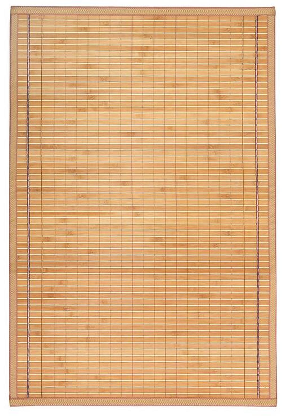 Bambus Webteppich Hellbraun Greta 90x180 Cm - Hellbraun, KONVENTIONELL, Naturmaterialien (90/180cm) - James Wood