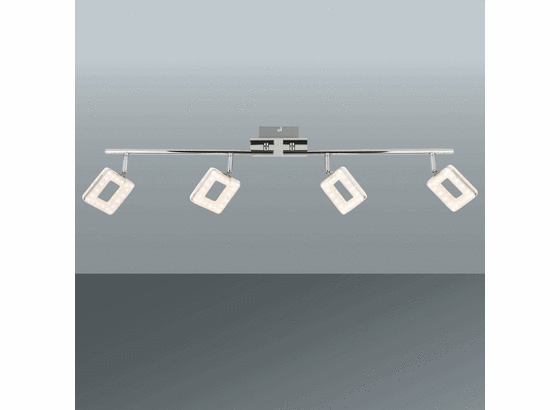 Led Svetlo Nanni - chrómová, Romantický / Vidiecky, umelá hmota/kov (80/18cm) - Premium Living Led Svetlo Nanni - chrómová, Romantický / Vidiecky, umelá hmota/kov (80/18cm) - Premium Living