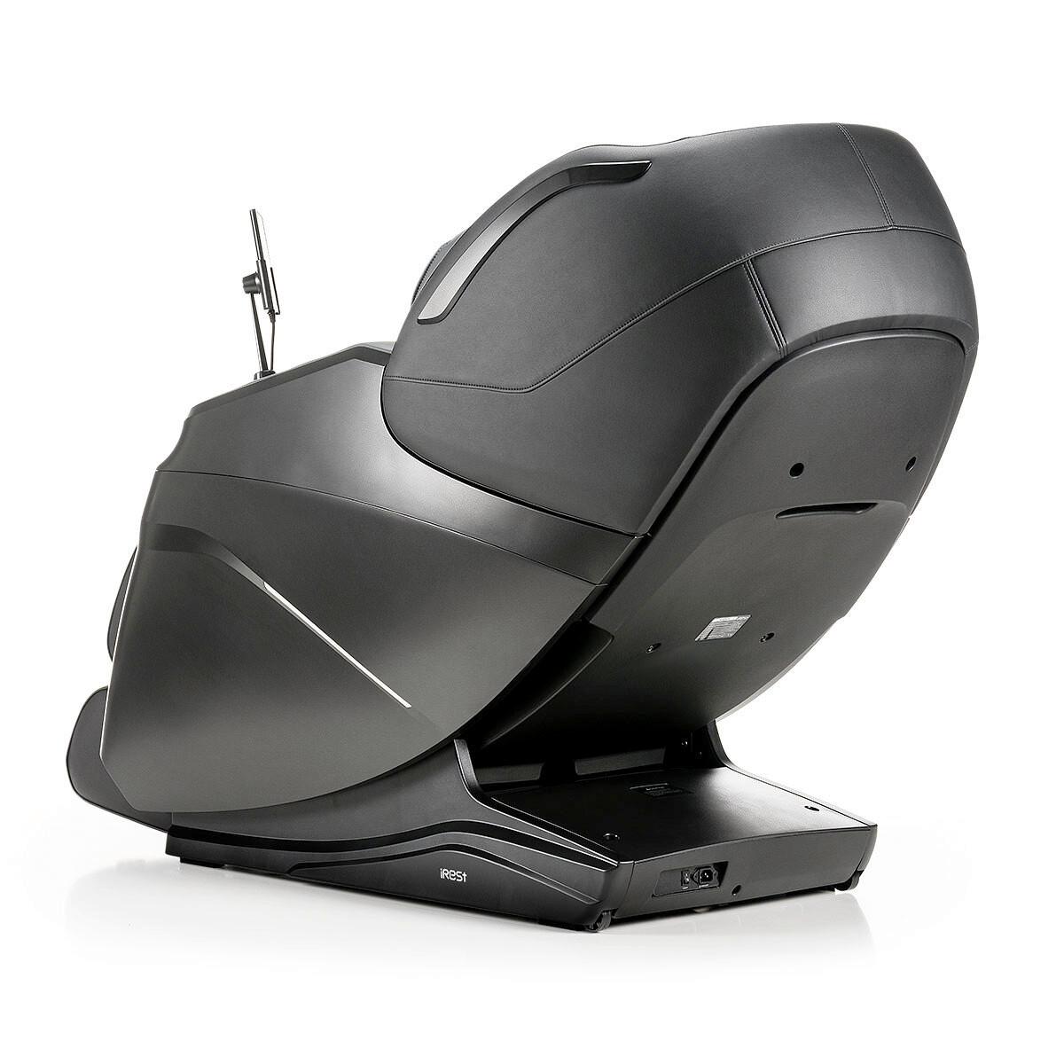 MASSAGESESSEL Schwarz B: 76cm - Schwarz, Basics, Kunststoff/Textil (76/113/155-175cm) - iRest
