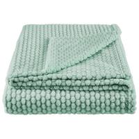 Kuscheldecke Belinda Mauve 130x170 cm - Mintgrün, ROMANTIK / LANDHAUS, Textil (130/170cm) - James Wood