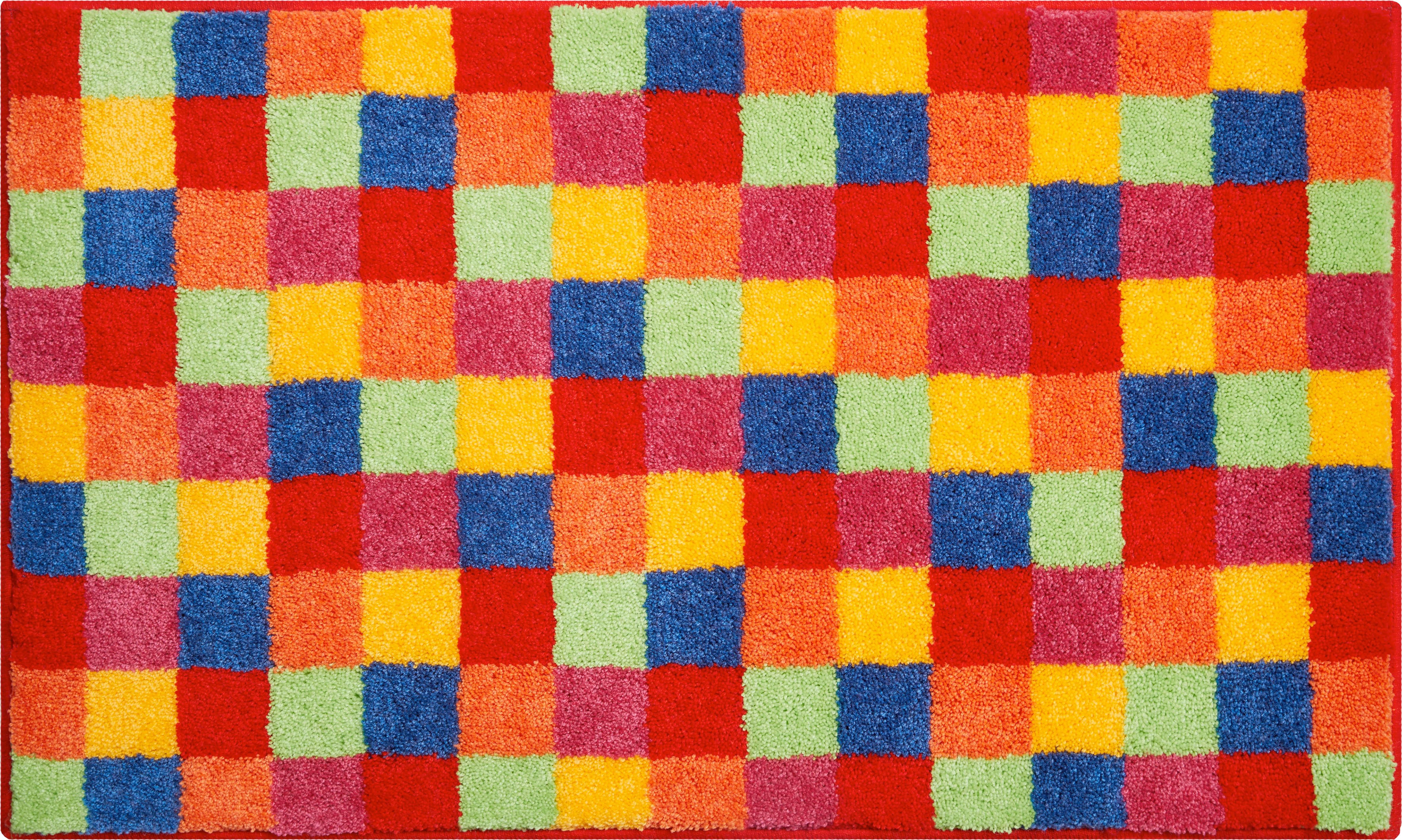 Badematte Jocylin - Multicolor, Basics, Textil (50/80cm) - Grund