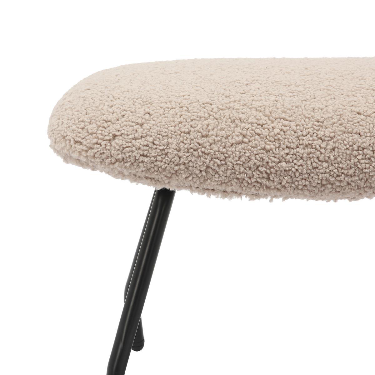 Sesselset Taupe B: 79 Cm - Taupe/Schwarz, MODERN, Textil (79/103/82cm) - Livetastic