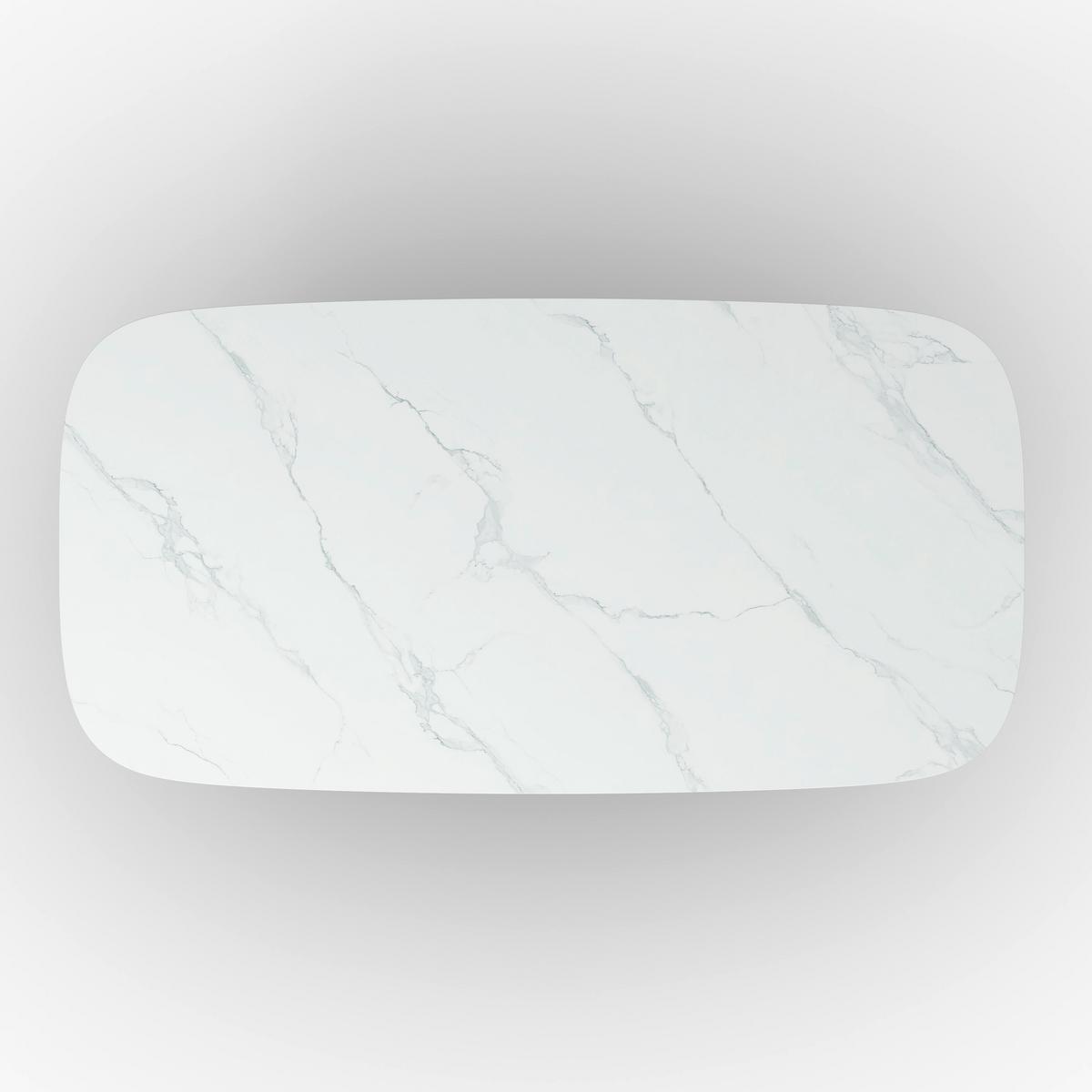 Jídelní stůl Elenya, š: 200 cm - bílá/barvy dubu, Moderní, dřevo/kompozitní dřevo (200/76/100cm) - Bessagi Home