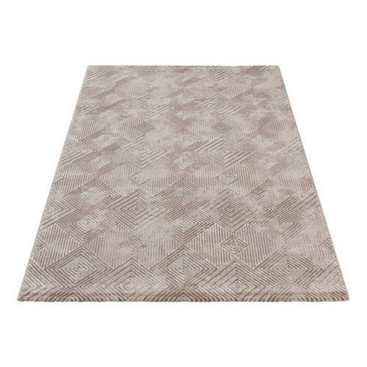 Webteppich Amatis 6620 Beige - Beige, Basics, Textil (120/170cm)