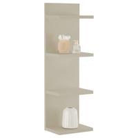 Wandregal EOLO Kaschmir B: 23,2 cm - Kaschmir, Trend, Holzwerkstoff (23,2/75/16,8cm)