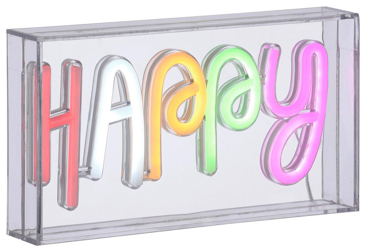 LED-Dekoleuchte 85027-70 Neon-Happy - Basics, Kunststoff (23/4/12,7cm)