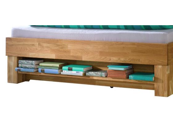 Bettregal Julia 163 cm Eiche - Eichefarben/Naturfarben, Design, Holz (163/10/22cm) Bettregal Julia 163 cm Eiche - Eichefarben/Naturfarben, Design, Holz (163/10/22cm)