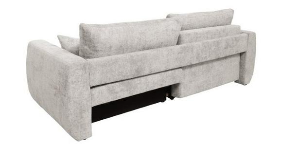 Schlafsofa Bali - Creme/Schwarz, MODERN, Holz/Textil (245/74-90/104cm) - Luca Bessoni