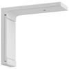 NOSNÍK STYLE KURZ - bílá, kov (6,5cm) - Premium Living
