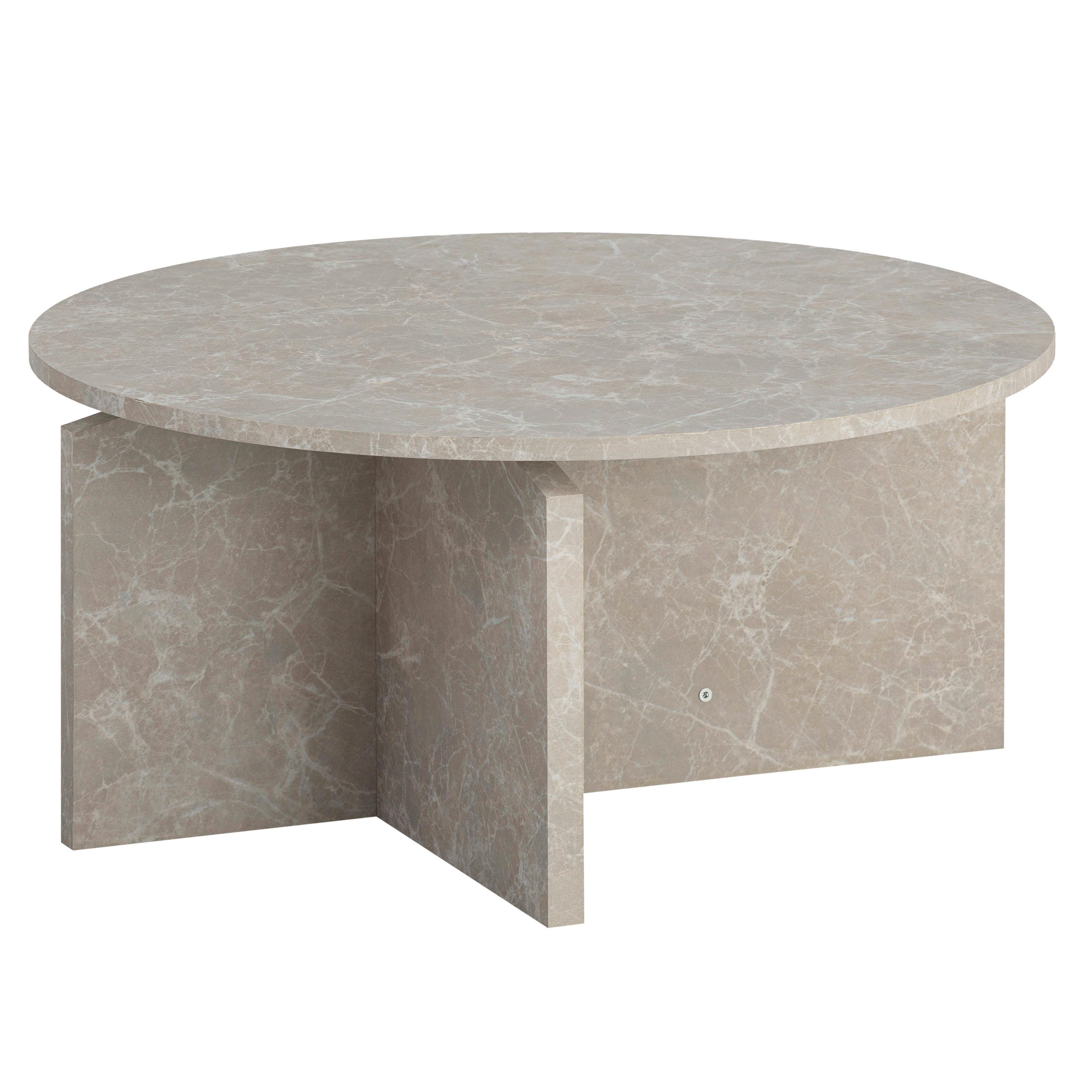 Couchtisch Sandfarben L: 70 Cm - Sandfarben, Design, Holzwerkstoff (70/70/33cm) - Livetastic