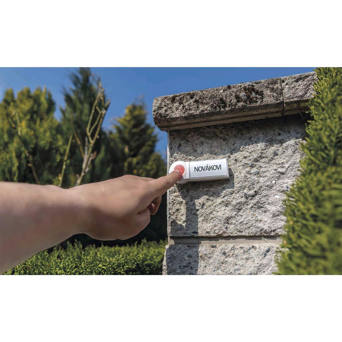 Vezeték Nélküli Csengő Ac P5705 - fehér, műanyag (7,3/6,5/12cm)