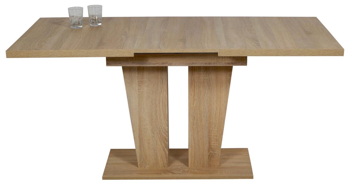 Esstisch Verona Eiche L: 120 Cm - Sonoma Eiche, KONVENTIONELL, Holzwerkstoff (120/80/76cm) - MID.YOU