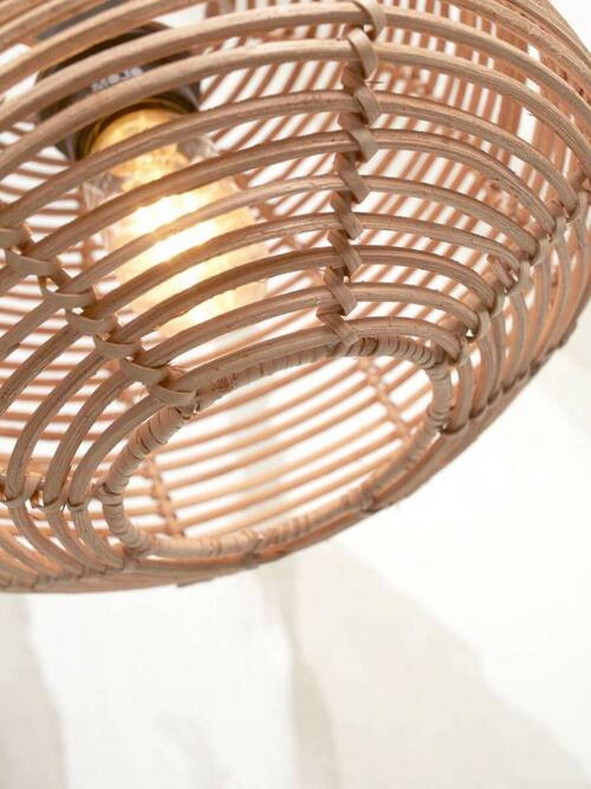 Deckenleuchte Tanami/C/2520/N - Naturfarben, Trend, Holz (25/25/20cm) - Good & Mojo