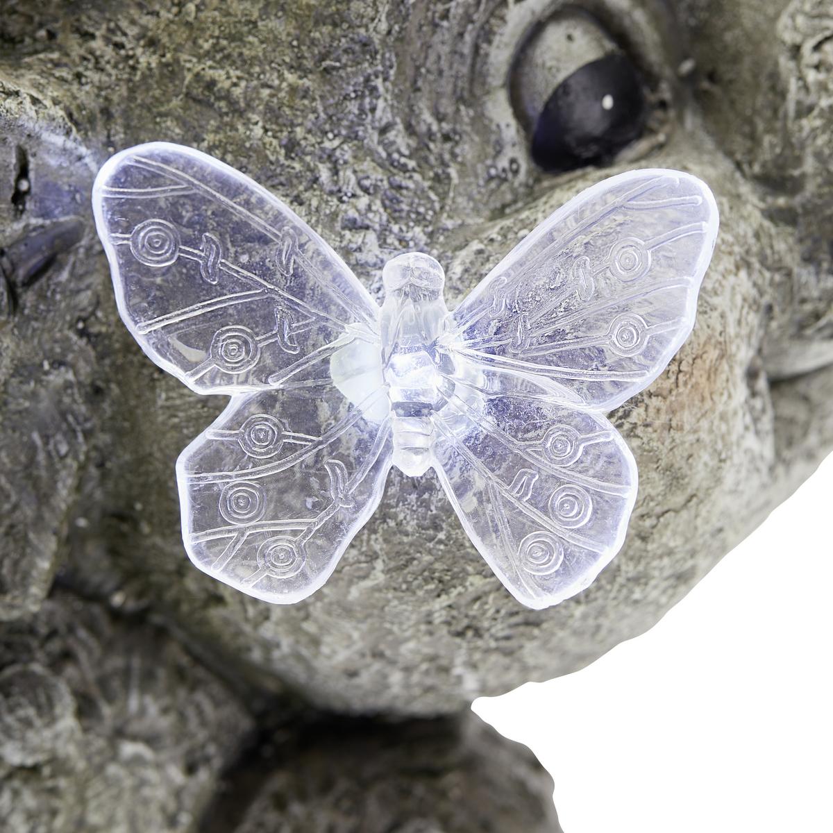 Dekodrache Barry L/b/h: Ca. 22/32,5/24 Cm - Grau, KONVENTIONELL, Stein (22/32,5/24cm) - Ondega