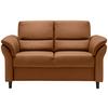 2-Sitzer-Sofa Cavoli, Cognac B: 147 cm - Cognac/Schwarz, MODERN, Textil (147/90/89cm) - Livetastic