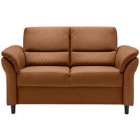 2-Sitzer-Sofa Cavoli, Cognac B: 147 cm - Cognac/Schwarz, MODERN, Textil (147/90/89cm) - Livetastic