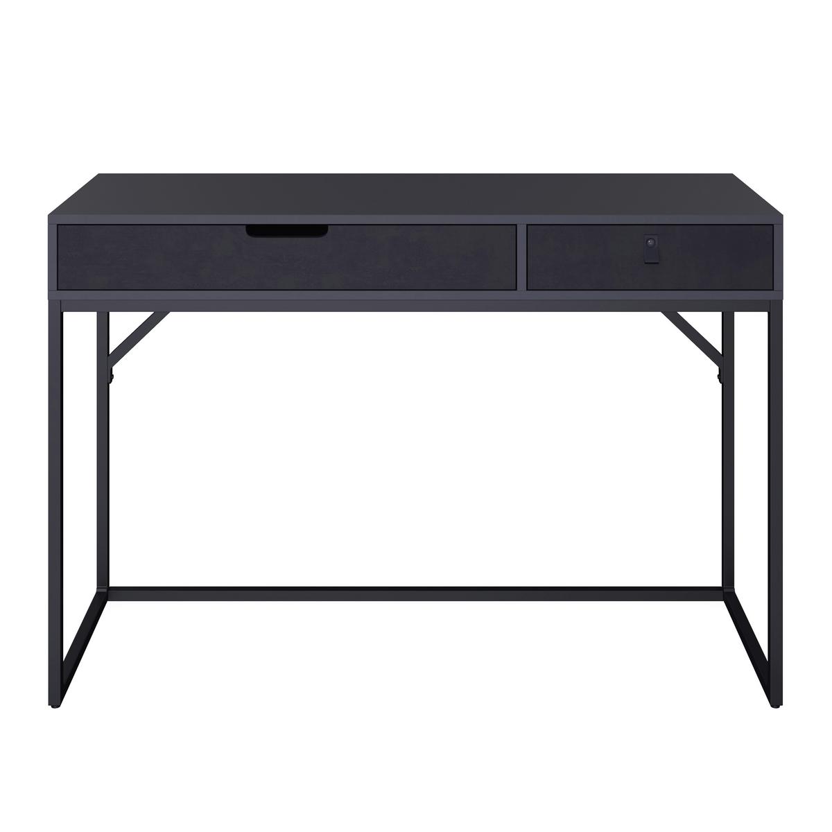 KONZOLOVÝ STOLEK SOPHIA - černá, Moderní, kov/kompozitní dřevo (120/78/40cm) - Bessagi Home