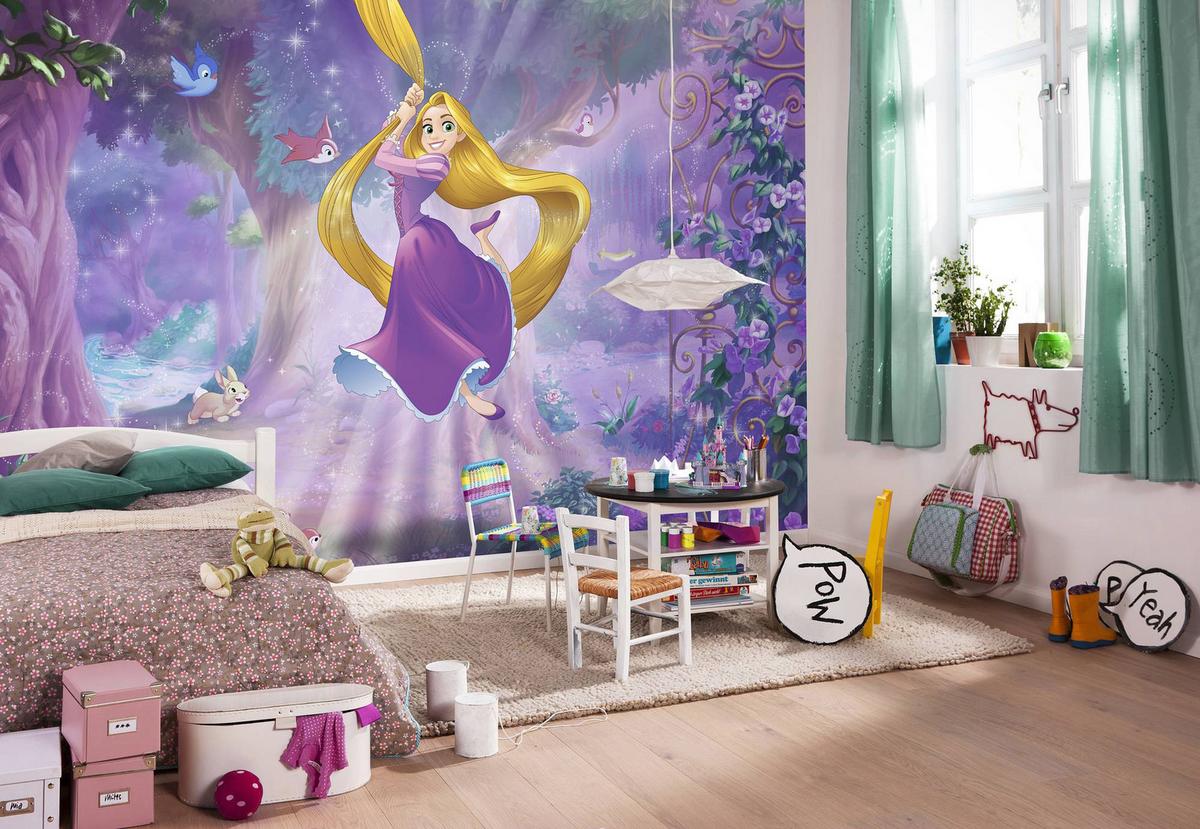 Fototapete Rapunzel - Design, Papier (368/254cm) - Disney