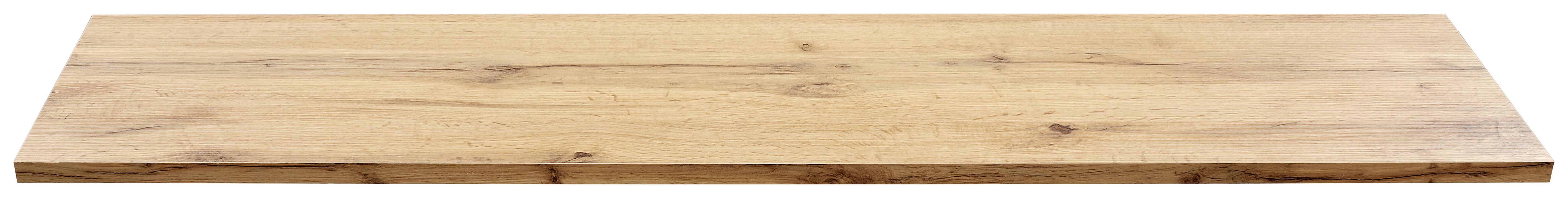 NÁSTENNÁ POLICA SKATE 120/30 - farba duba, Modern, kompozitné drevo (120/1,8/30cm)