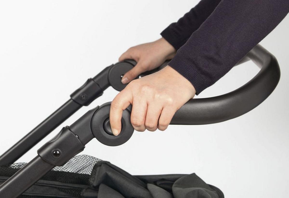 BOLLERWAGEN KLAPPBOLLERWAGEN CRUISER - Anthrazit, Basics, Kunststoff/Metall (118/64/64cm) - Pinolino