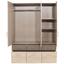 Kleiderschrank Aalen Extra, 136cm - Grau, KONVENTIONELL, Holzwerkstoff (136/197/54cm) Kleiderschrank Aalen Extra, 136cm - Grau, KONVENTIONELL, Holzwerkstoff (136/197/54cm)