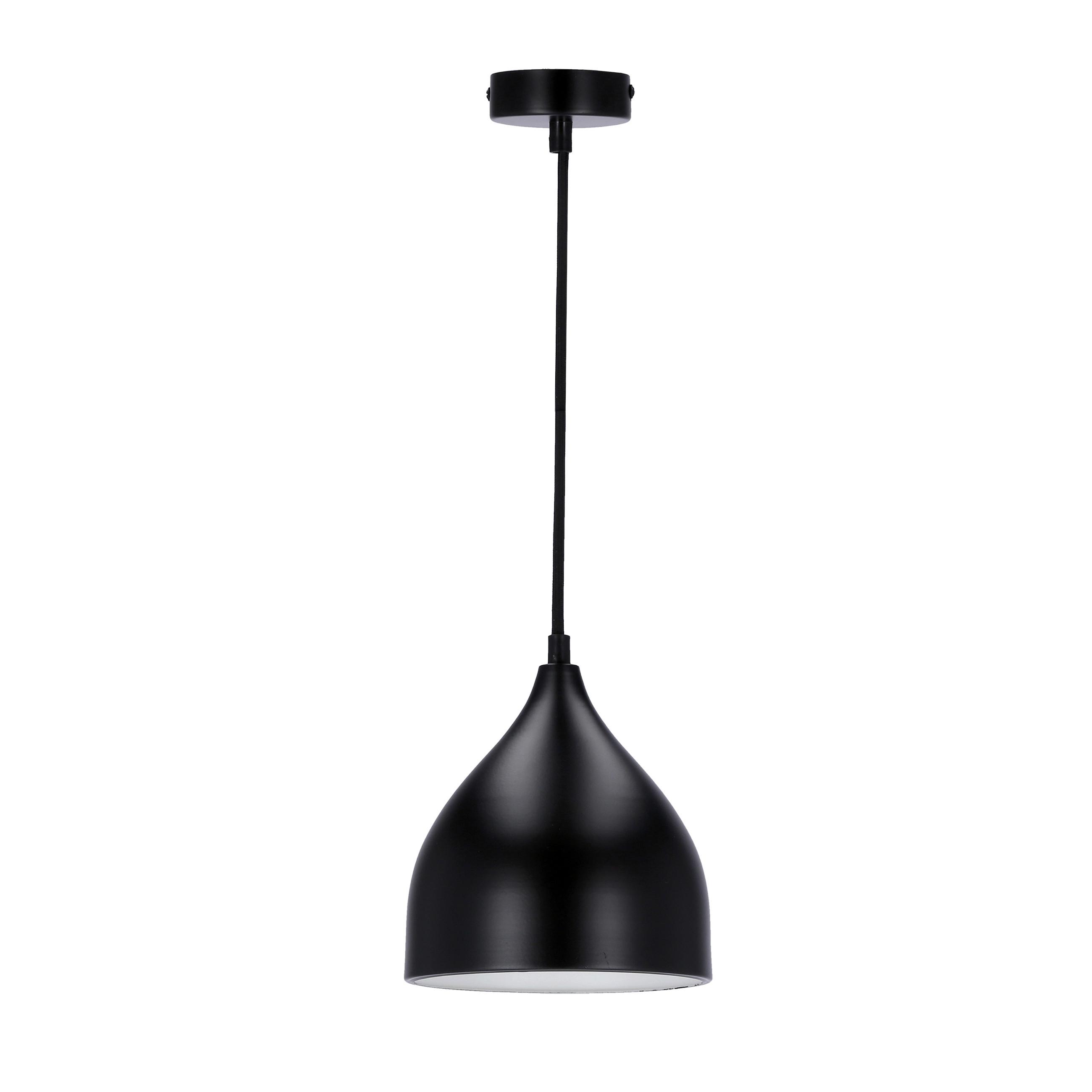 Hängeleuchte 50101268 - Schwarz, Basics, Metall (31/17/90cm)