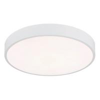 Led-deckenleuchte Weiß, 24w - Opal/Weiß, Basics, Kunststoff/Metall (37,8/7cm) - Globo
