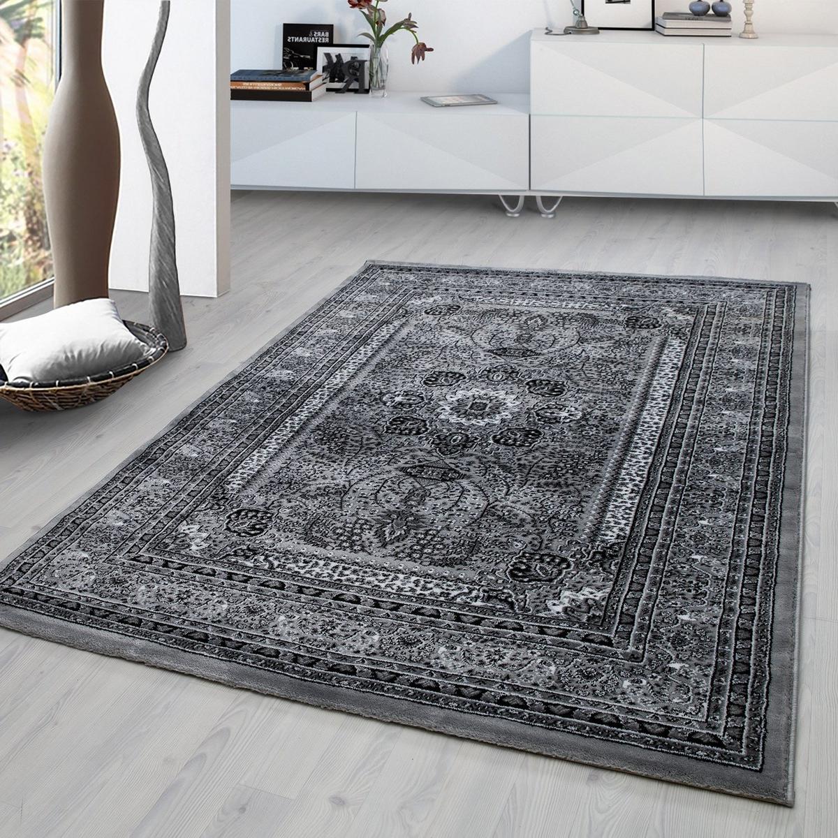 Orientalischer Webteppich Grau Marrakesh 200x290 cm - Grau, KONVENTIONELL, Textil (200/290cm)