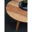 Massiver Couchtisch Rund mit Ablage Boha, Akazie Ø75cm - Akaziefarben, Design, Holz (75/75/40cm) - Carryhome Massiver Couchtisch Rund mit Ablage Boha, Akazie Ø75cm - Akaziefarben, Design, Holz (75/75/40cm) - Carryhome