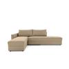 Ecksofa Looks Iii - Beige/Schwarz, Design, Textil (287/229cm) - LOOKS by W.Joop