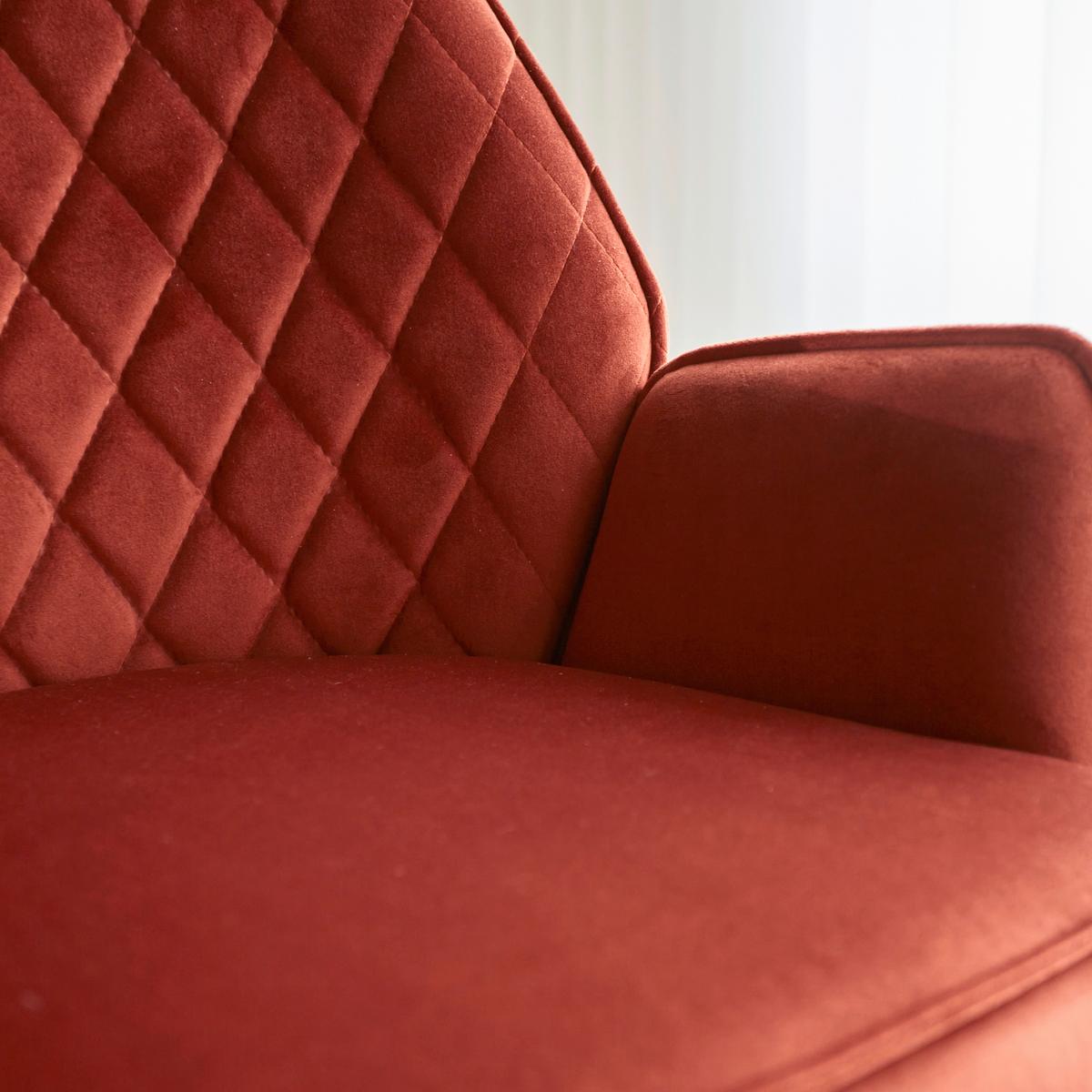 Barhocker-Set Donny Kupferfarben B: 54 cm - Schwarz/Orange, MODERN, Textil/Metall (54/100/58cm) - MID.YOU