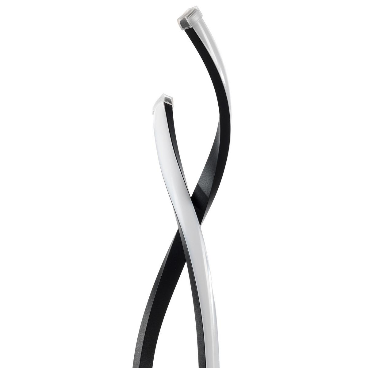 LED-Tischleuchte 4948/Ln - Schwarz, Design, Kunststoff/Metall (18/50cm)