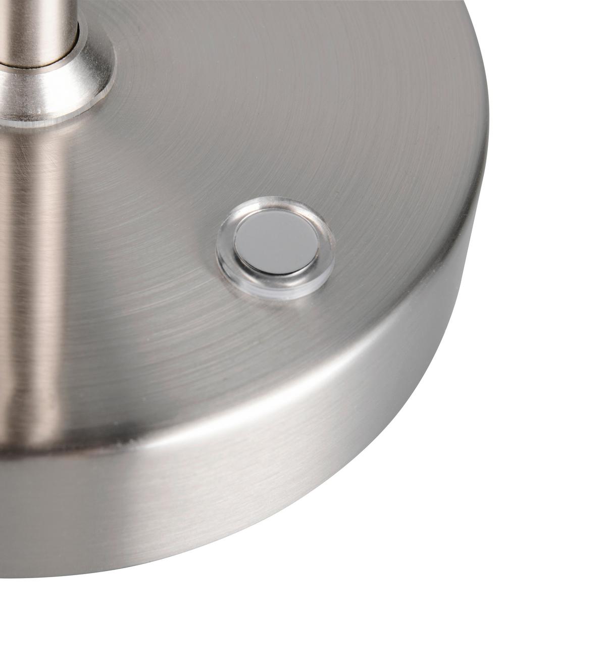 Akku-tischleuchte R54561107 Moreno - Nickelfarben, KONVENTIONELL, Metall (45/14/36cm)