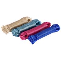 Wäscheleine Extra Lang Verschl. Farben, L: 30 cm - Blau/Transparent, KONVENTIONELL, Metall (3000cm) - Ondega