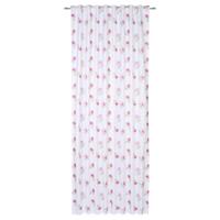 Fertigvorhang Laura - Altrosa/Weiß, ROMANTIK / LANDHAUS, Textil (140/245cm) - James Wood