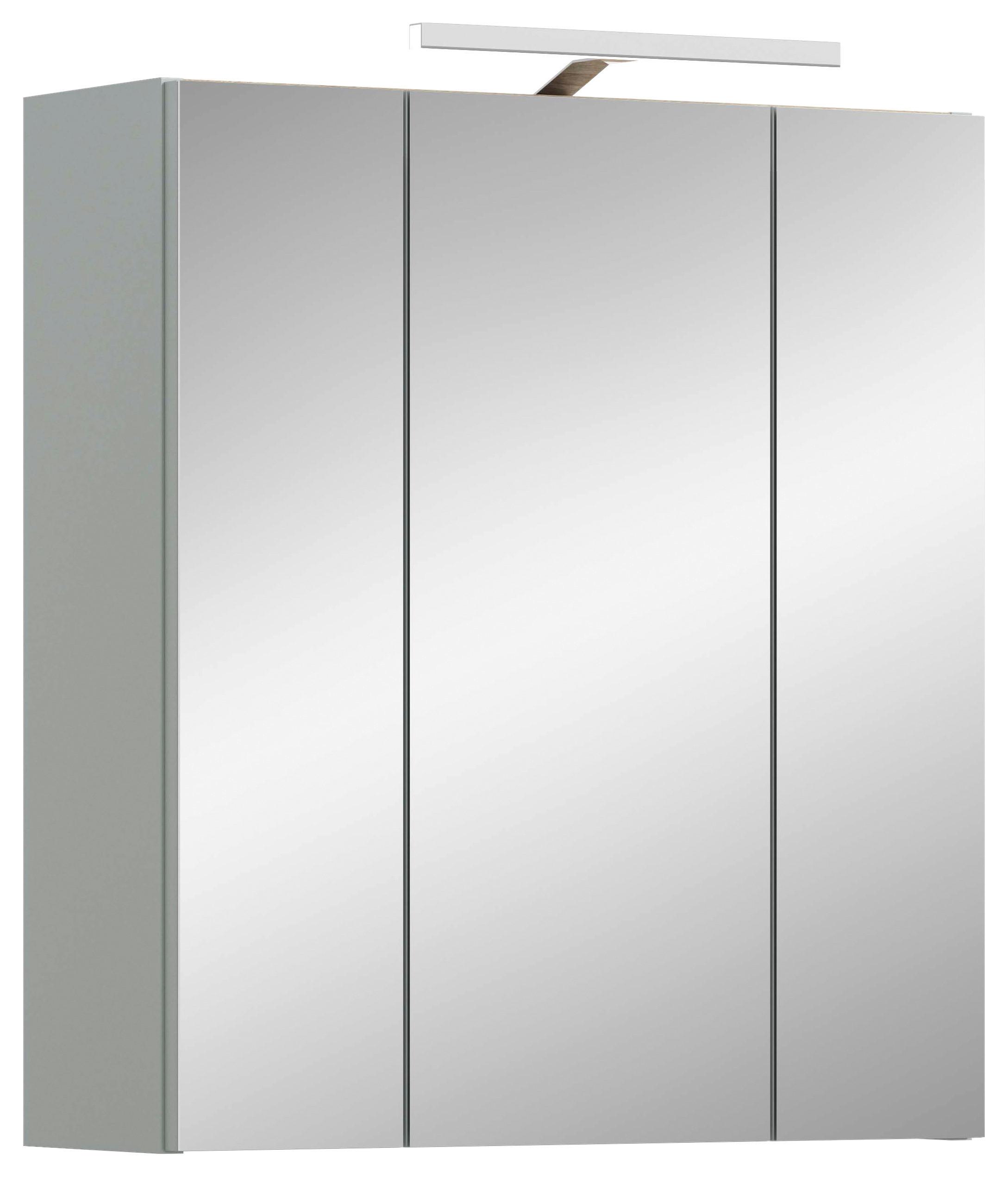 Spiegelschrank Star, Eiche B: 60 Cm - Eiche San Remo, MODERN, Glas/Holzwerkstoff (60/68/19cm) - MID.YOU