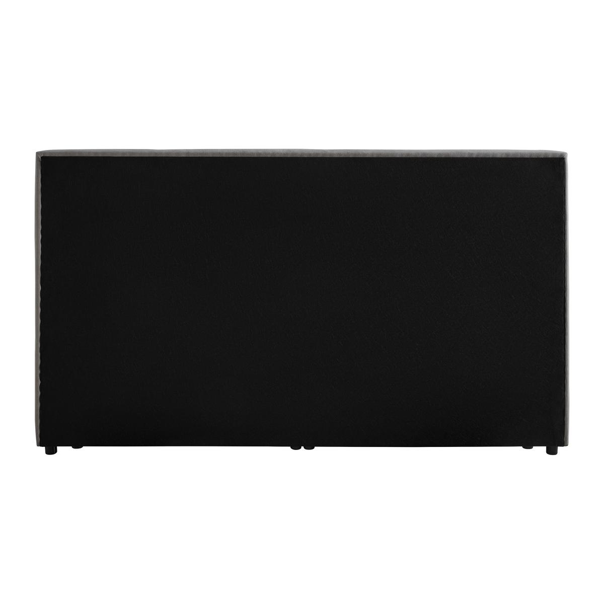 Postel boxspring s toperem, 180x200 cm, sivá - šedá/černá, Moderní, kov/dřevo (180/200cm) - Bessagi Home