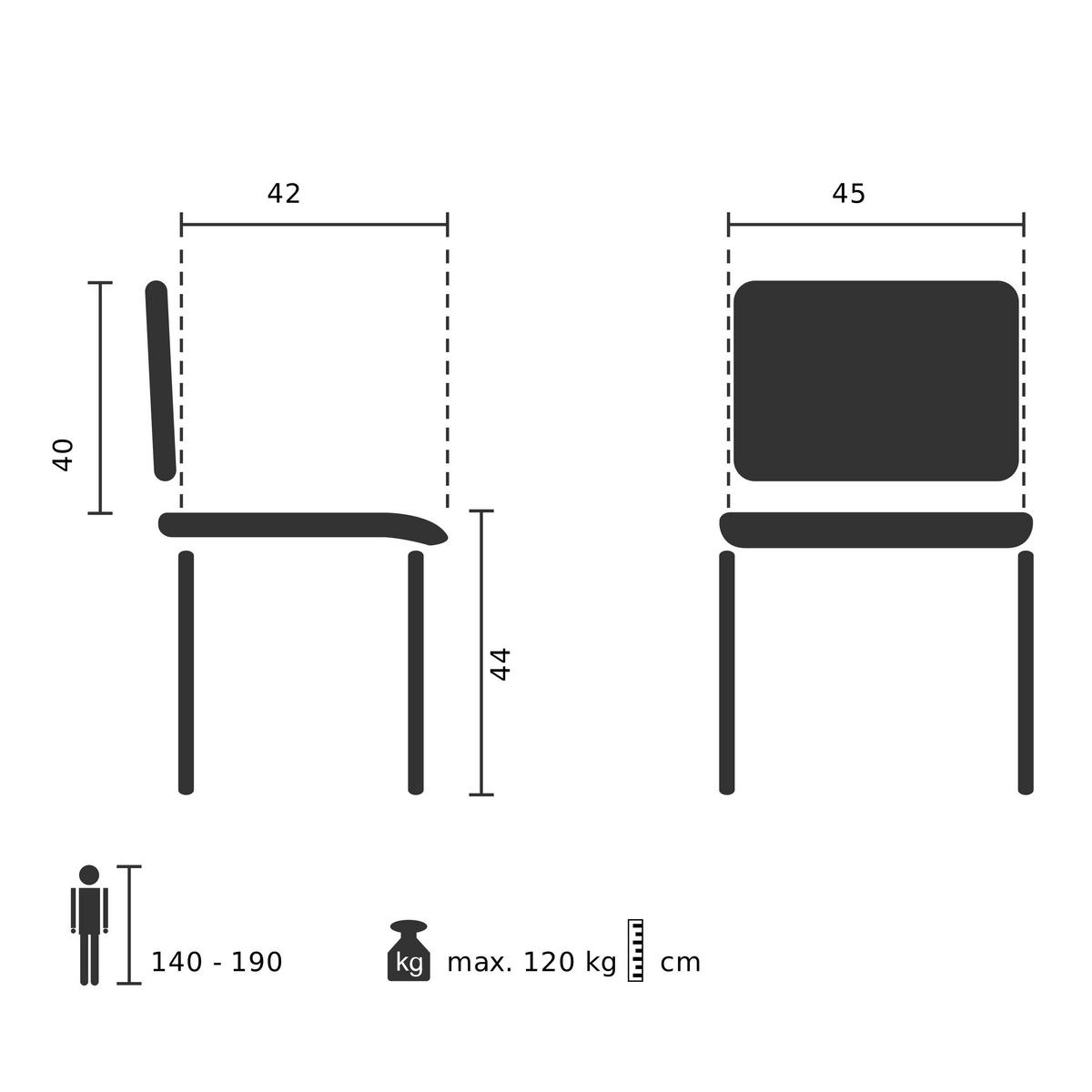 Stuhl Artifo Tri - Weiß, Basics, Kunststoff (47/80/56cm) - MID.YOU