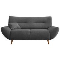 2-Sitzer-Sofa Drago Anthrazit - Wildeiche/Anthrazit, MODERN, Holz/Textil (173/81/90cm) - MID.YOU