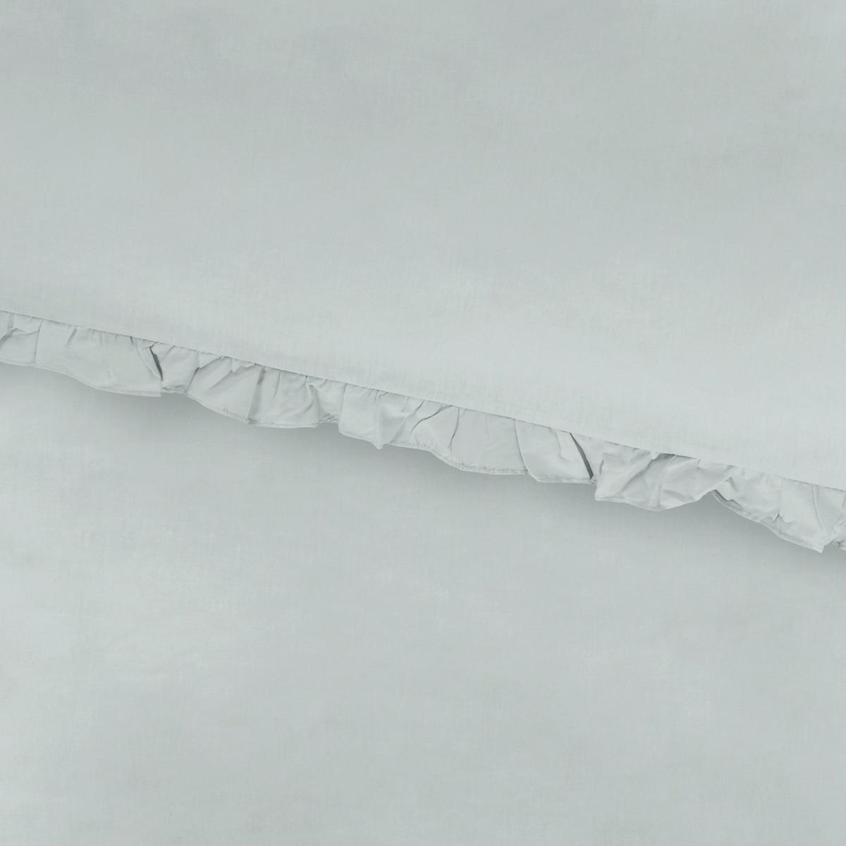 Povlečení Ruschen, 70/90 140/200cm - šalvějově zelená, Romantický / Rustikální, textil (140/200cm) - Modern Living