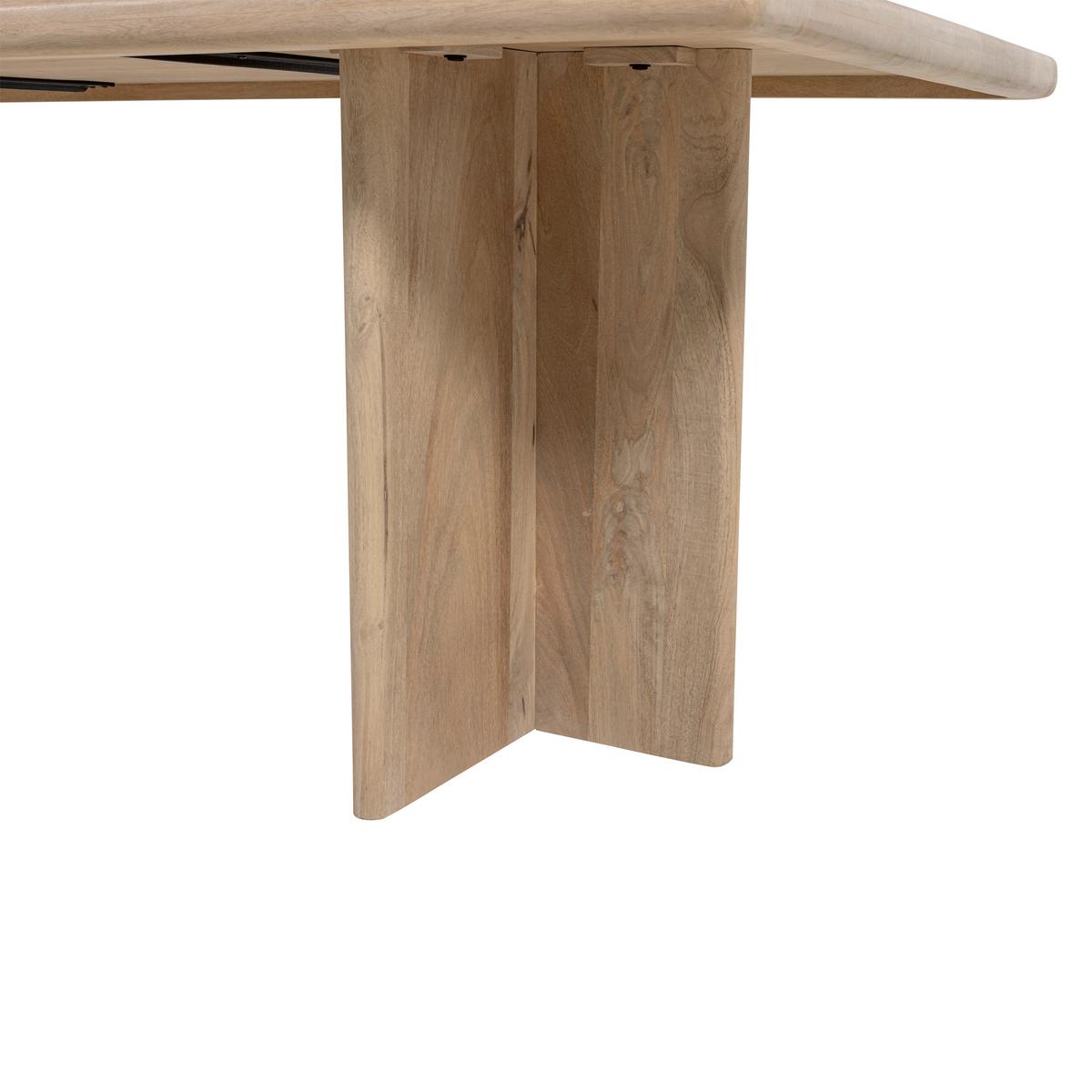 ESSTISCH Ato Naturfarben L: 220cm - Naturfarben, MODERN, Holz (220/90/76cm) - Livetastic