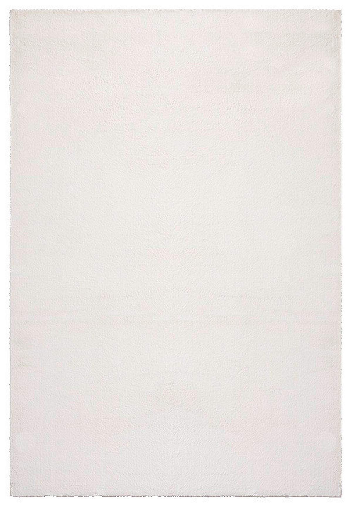Fellteppich Mira - Creme, MODERN, Textil (60/110cm) - Luca Bessoni