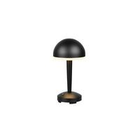 LED-Tischleuchte, schwarz R54541132 - Schwarz/Weiß, Basics, Kunststoff/Metall (15,4/29,5cm)