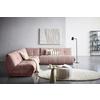 Ecksofa Giselle Altrosa S: 315x285 Cm - Altrosa, Trend, Textil (315/285cm) - Livetastic