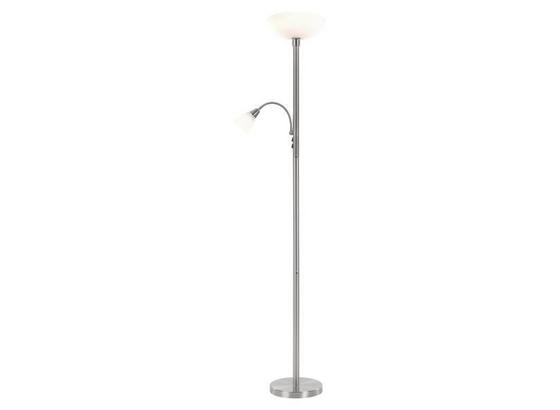 Stehleuchte Hannes - Weiß, KONVENTIONELL, Glas/Metall (30/180cm) - OMBRA Stehleuchte Hannes - Weiß, KONVENTIONELL, Glas/Metall (30/180cm) - OMBRA