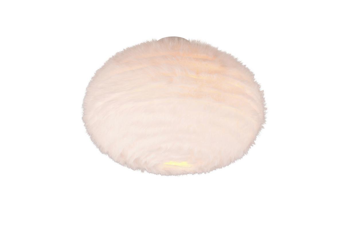 Deckenleuchte R61582001 Furry - Sandfarben/Weiß, Design, Textil/Metall (50/38cm)