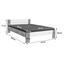 Futonbett Vega 140x200 Wotaneiche/Weiß - Eichefarben/Weiß, KONVENTIONELL, Holzwerkstoff/Textil (145/35-71/204cm) Futonbett Vega 140x200 Wotaneiche/Weiß - Eichefarben/Weiß, KONVENTIONELL, Holzwerkstoff/Textil (145/35-71/204cm)
