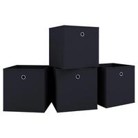 Faltbox Boxas Schwarz B: 27 Cm - Schwarz, Basics, Kunststoff (27/28/27cm) - MID.YOU